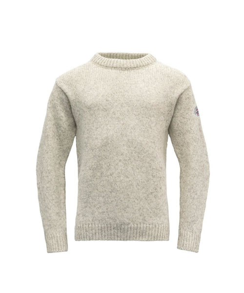 Devold Ronde Hals Nansen | Licht Grijs