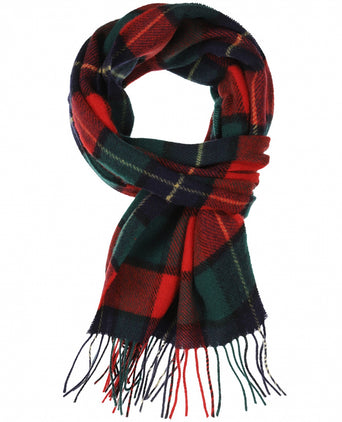 Geruite Lamswollen Sjaal | Kilgore Tartan