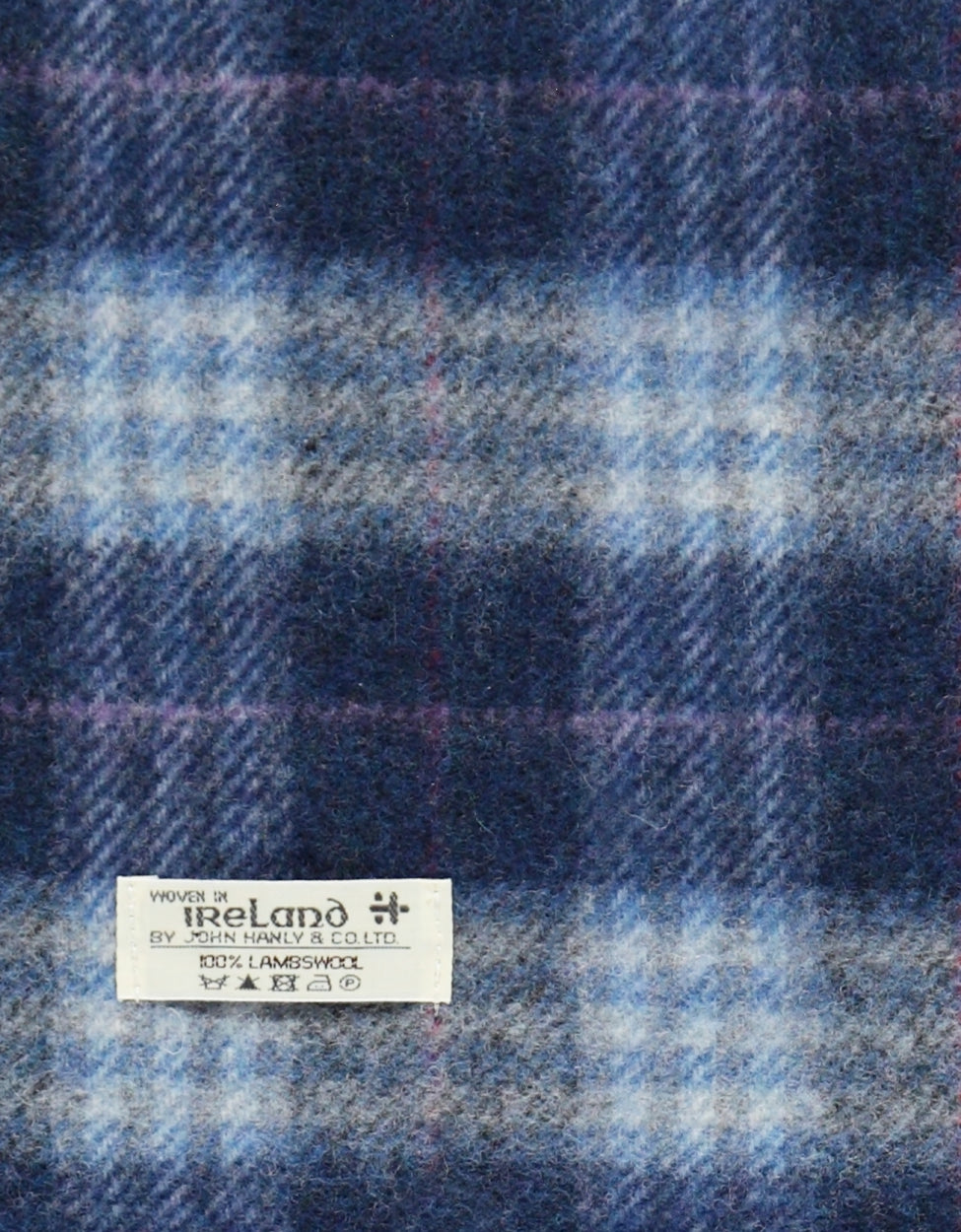 Lambswool Scarf Long | Red Green Check