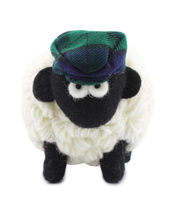 Knitted Sheep with Hat | Blackwatch