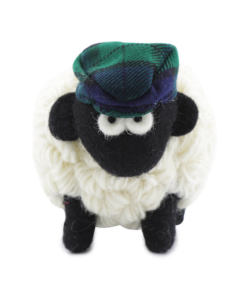 Knitted Sheep with Hat | Blackwatch