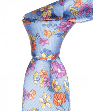 Zijden Stropdas | Blauw Zijden Stropdas | Blauw