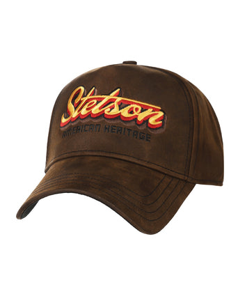 Trucker Cap Oily Goat Suede | Bruin