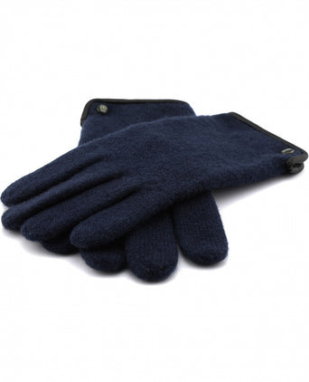 Wollen Handschoen | Navy Blauw