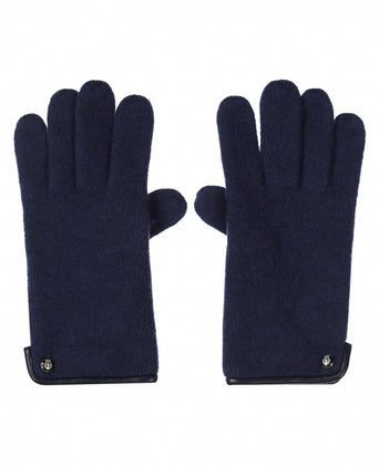 Wollen Handschoen | Navy Blauw