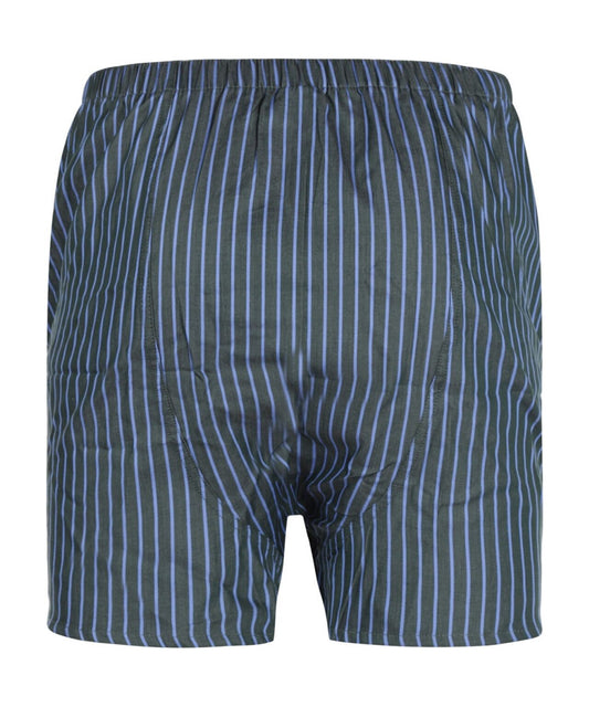 Boxershort katoen | Groen Streep