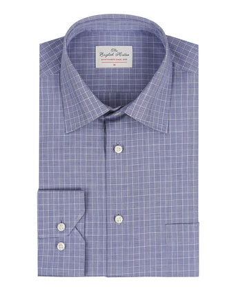 Shirt Classic Dress | Blauw