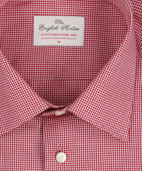 Shirt Classic Dress | Rood