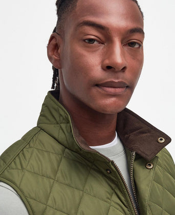 Barbour New Lowerdale Gilet | Groen