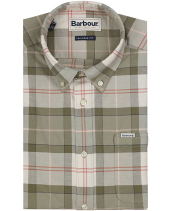 Barbour Lewis Tailored Shirt | Groen