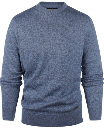 Barbour Ronde Hals Whitfield | Navy Blauw