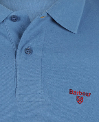 Barbour Lightweight Sports Polo | Blauw