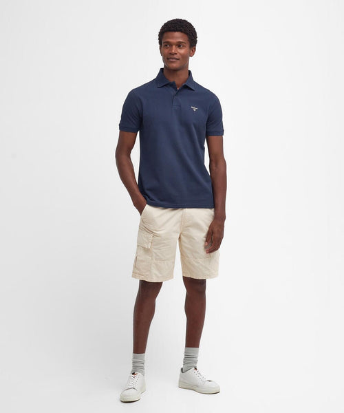 Barbour Lightweight Sports Polo | Navy Blauw