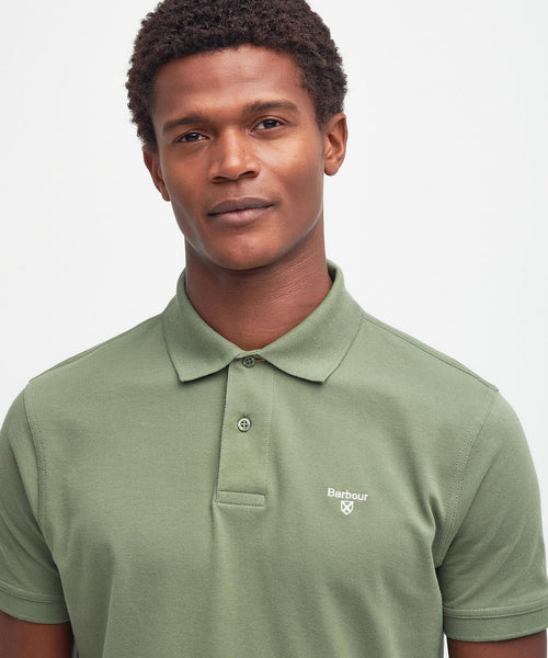 Barbour Lightweight Sports Polo | Groen