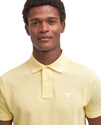 Barbour Lightweight Sports Polo | Geel