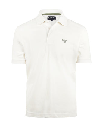 Barbour Lightweight Sports Polo | Wit