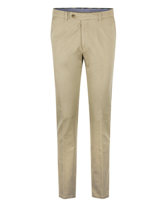 Pantalon Leeds Katoen | Bruin