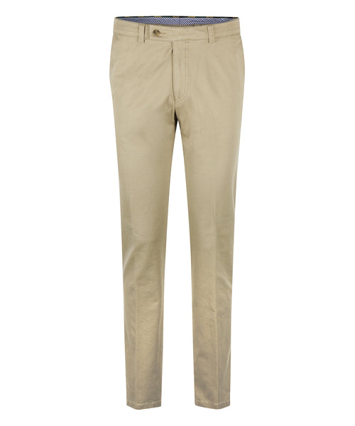 Pantalon Leeds Katoen | Bruin