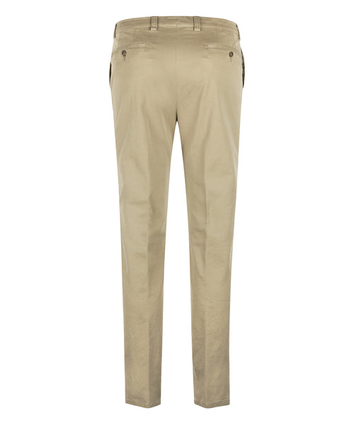 Pantalon Leeds Katoen | Bruin