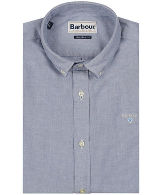Barbour Shirt Oxtown tailored shirt | Denim Blauw