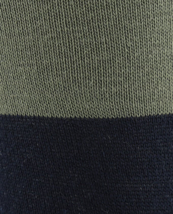 Barbour sok colour block 2-pack | Blauw
