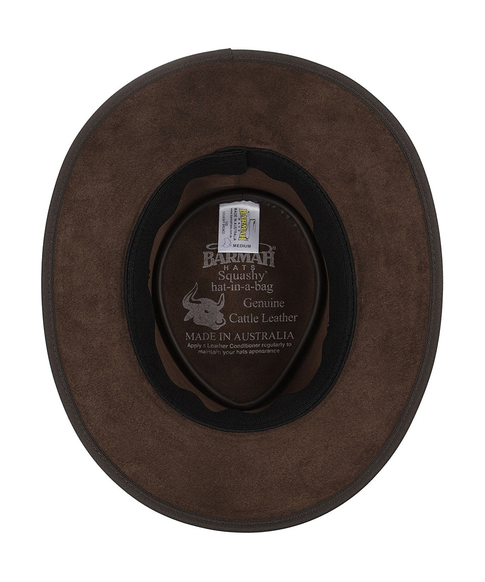 Barmah Squashy Bronco Hat | Brown