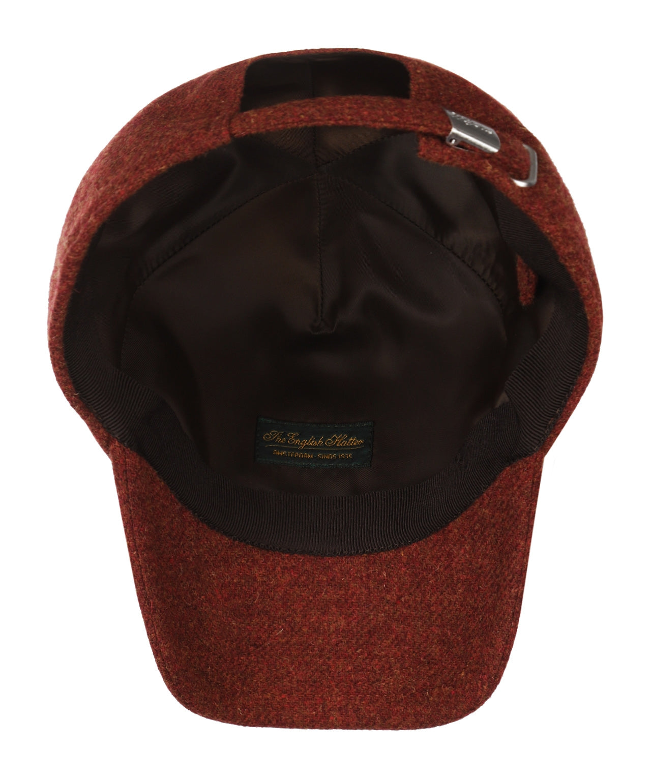 Wigens Tweed Baseballkappe | Rot