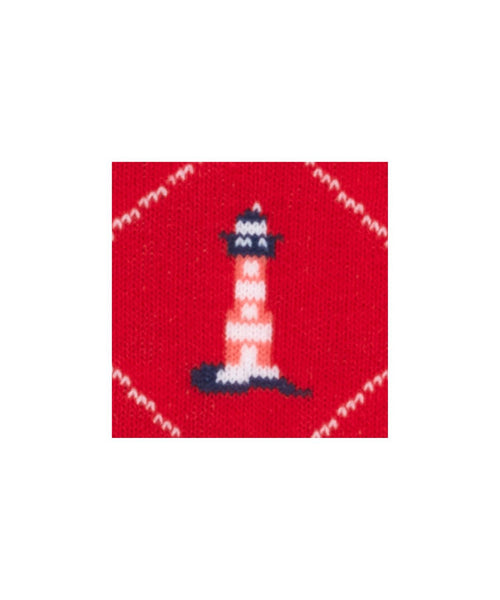 Burlington Lighthouse Sok | Rood