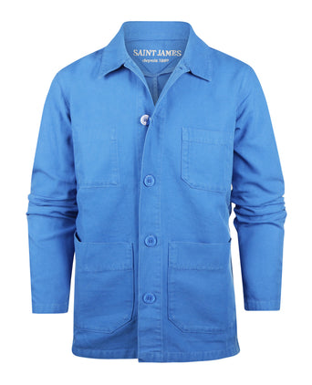 Saint James Sirocco Overshirt | Blauw
