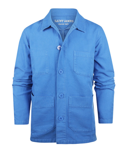 Saint James Sirocco Overshirt | Blauw