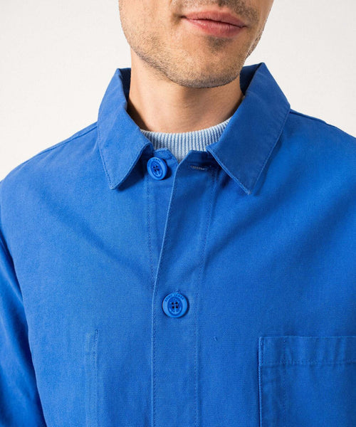 Saint James Sirocco Overshirt | Blauw