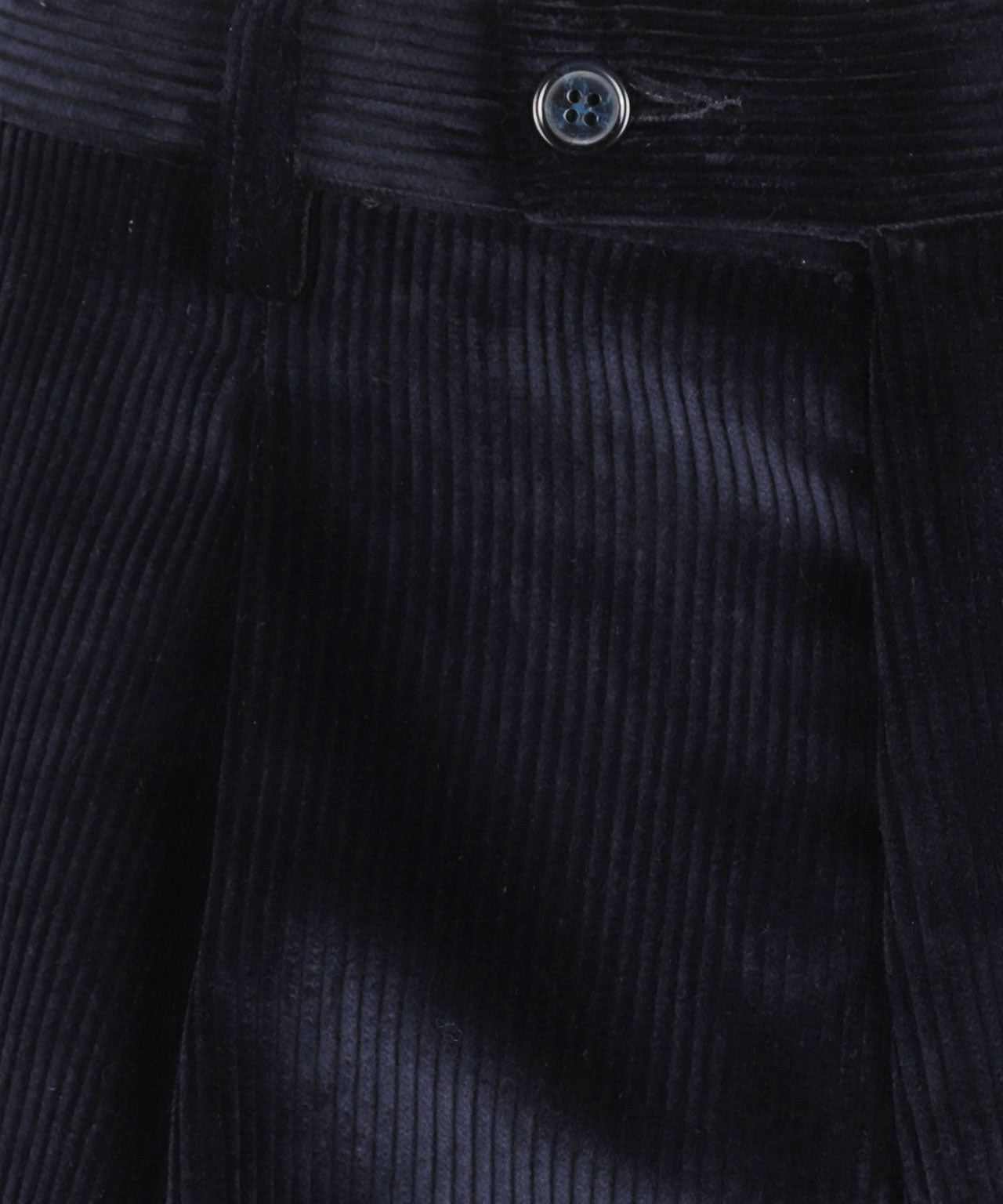 Corduroy Pantalon Brede Rib | Dark Navy