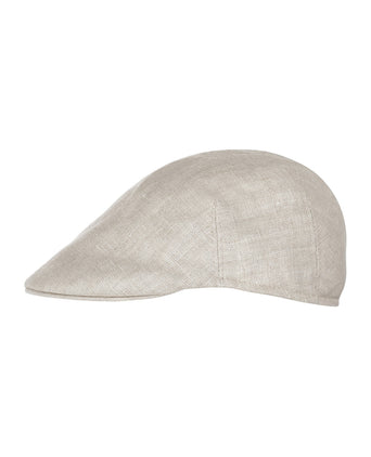 Soft Cap 100% Linnen | Bruin