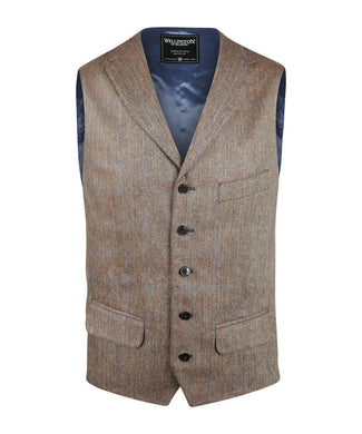 Wellington Gilet 100% Zijde | Bruin Wellington Gilet 100% Zijde | Bruin