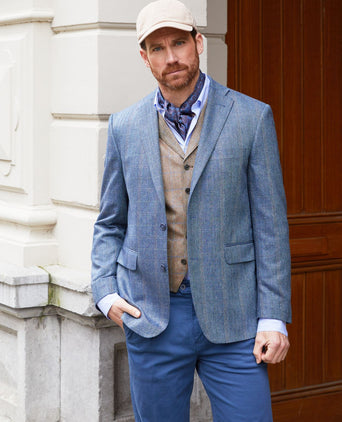 Wellington Gilet 100% Zijde | Bruin