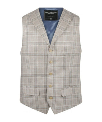 Wellington Gilet 100% Zijde | Bruin Wellington Gilet 100% Zijde | Bruin