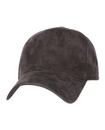 Baseball Cap Goat Suede | Grijs