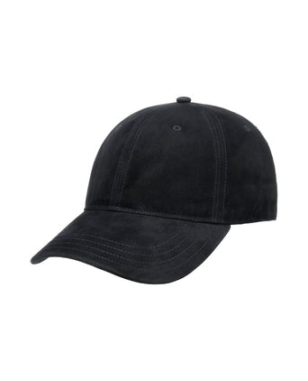 Baseball Cap Goat Suede | Navy