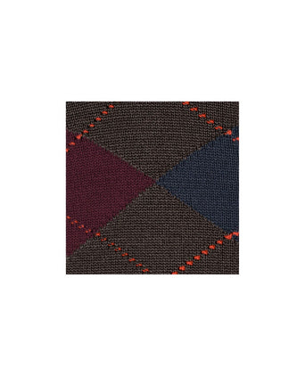 Burlington Edinburgh Heren Sokken | Bruin