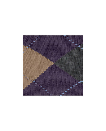 Burlington Edinburgh Heren Sokken | Rood