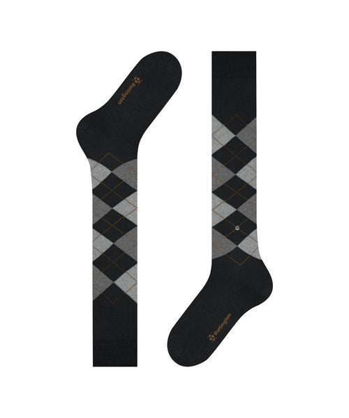 Burlington Edinburgh Heren Kniekousen | Zwart