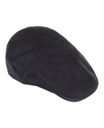 Cap Klassiek Suede | Navy Blauw