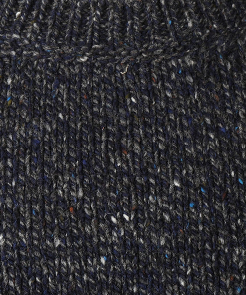 Fisherman Ronde Hals Pullover | Blauw