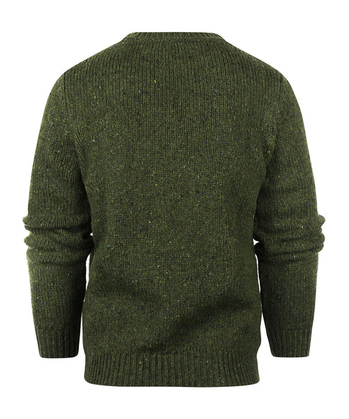Fisherman Ronde Hals Pullover | Groen