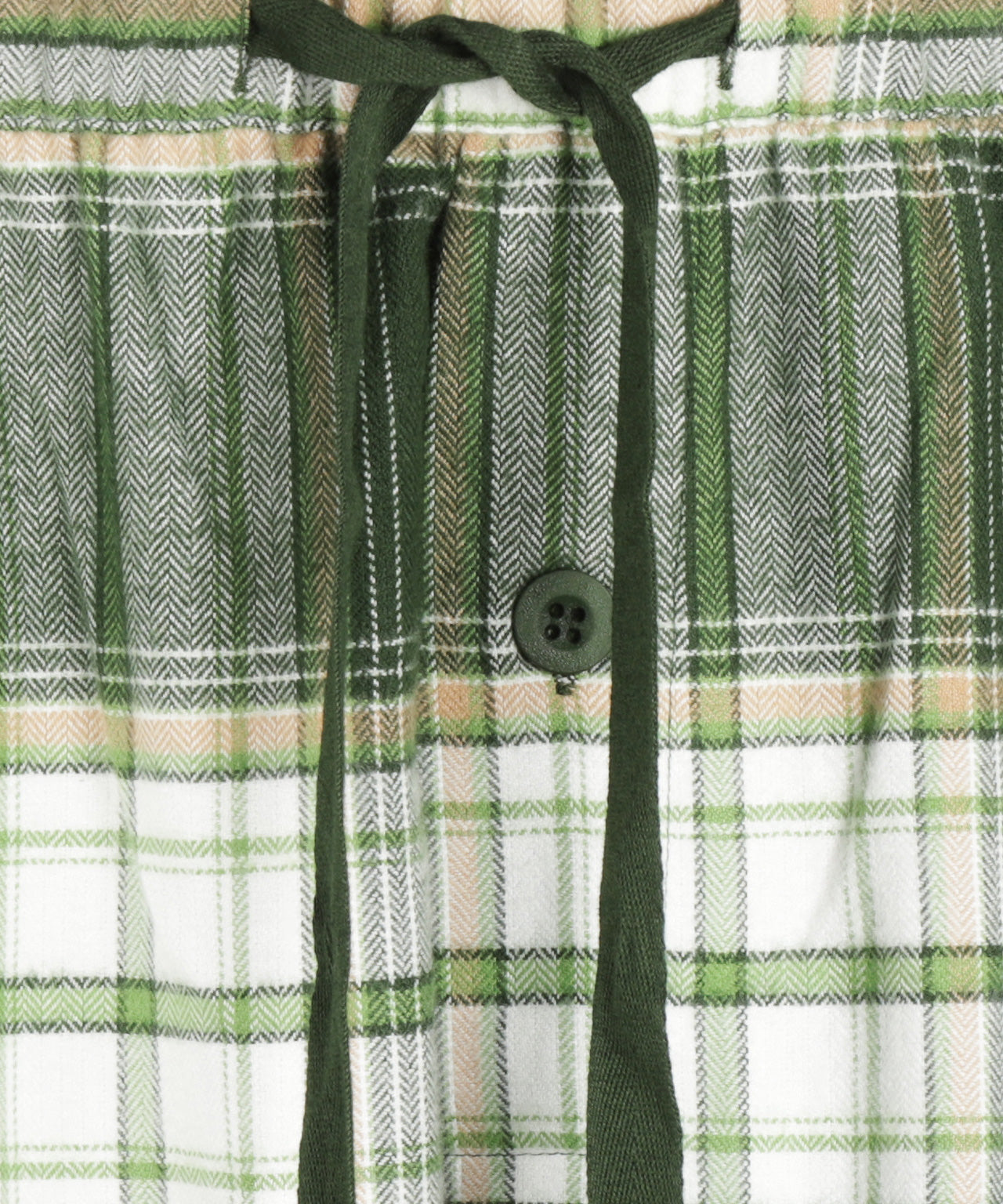 Flanell-Pyjama-Set | Grün
