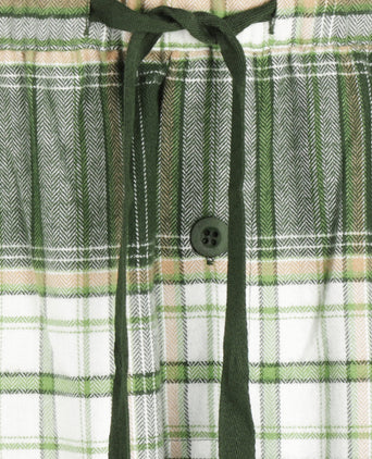 Pyjama Set Flanel | Groen