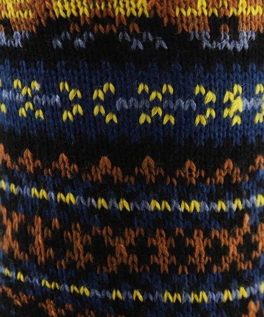 Sokken Fairisle Heavyweight | Black