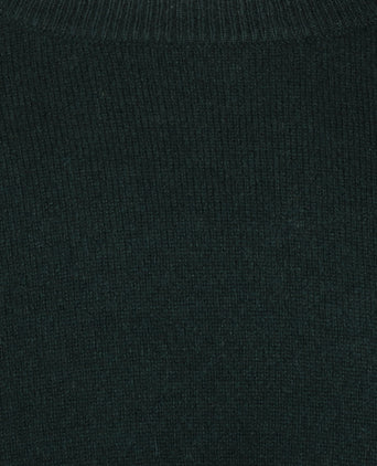 Ronde Hals Cashmere Pullover | Groen
