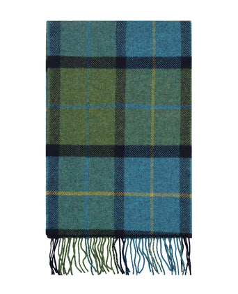 Lambswool Sjaal 30X210CM | Groen