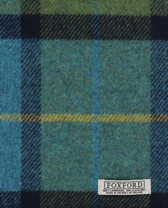 Lambswool Sjaal 30X210CM | Groen